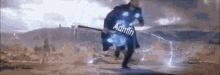  Thor Arriving Lightning Ban Hammer GIF