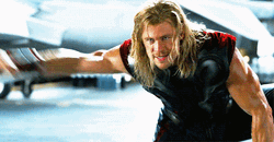 Thor Grabbing Mjolnir