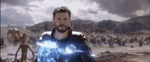 Thor Ill Do It Myself Ill Finish Thanos GIF