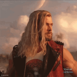 Thor Love And Thunder Fierce Reaction GIF
