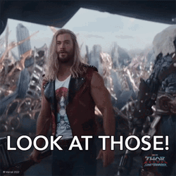 Thor Love And Thunder Look Reaction GIF
