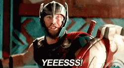 Thor Marvel Yess GIF