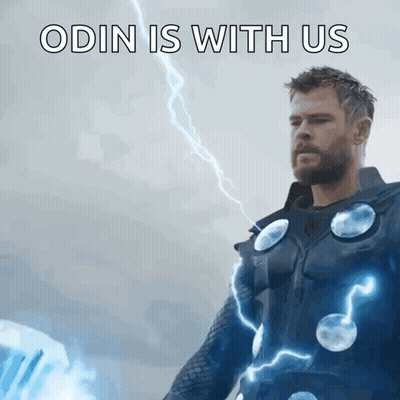 Thor Odin Is With Us GIF