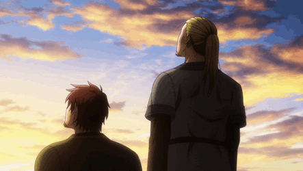 Thorfinn Looking At Sky GIF