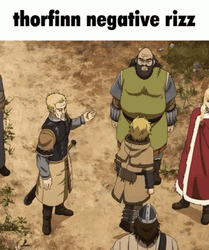 Thorfinn Negative Rizz GIF
