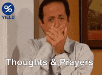 Thoughts And Prayers Man Shocked GIF