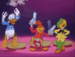 Three Amigos Three Cabelleros Dancing Party Gun Shots GIF