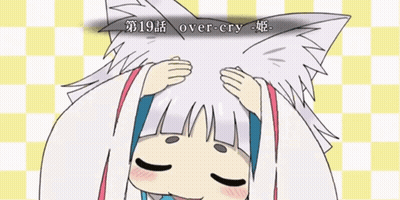 Three Anime Characters Are Dancing Together On A Checkered Background . GIF