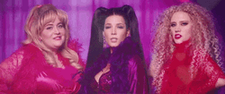 Three Beautiful Women Happy Valentine's Day GIF