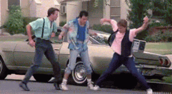 Three Best Friends Dancing In Street Teen Witch GIF