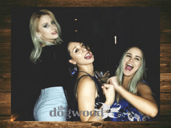 Three Best Friends Dancing Loop Dogwood GIF