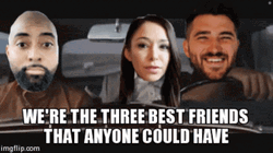 Three Best Friends Hang Over Face Swap GIF