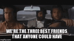 Three Best Friends Zach Galifianakis Hang Over GIF
