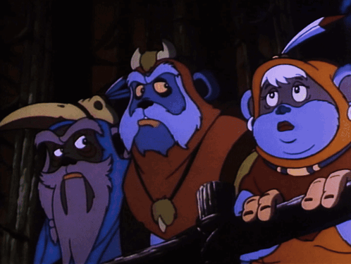 Three Cartoon Characters With The Words Perhaps We Were Too Quick To Judge The Boy On The Bottom GIF