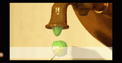 Three Cartoon Lion Cubs Standing In Jungle GIF