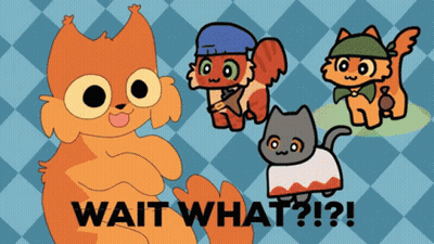 Three Cats Wait What GIF