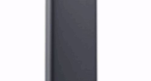 Three Different Colored Phones Are Lined Up On A White Surface GIF