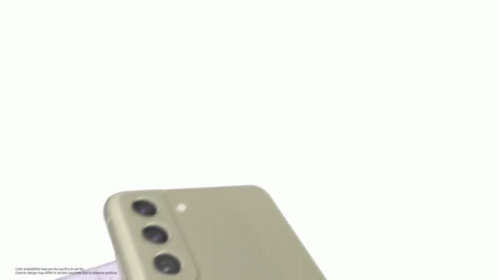 Three Different Colored Phones Are Lined Up On A White Surface GIF