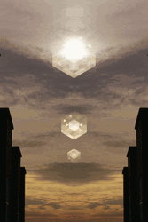 Three Dimensions In The Sky GIF