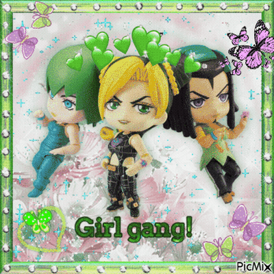 Three Dolls Girl Gang GIF