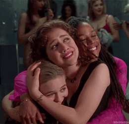 Three Emotional Clueless Best Friends GIF