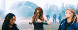 Three Girls Fighting Margaret Shaw GIF