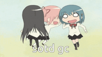 Three Girls Running Sotd Gc