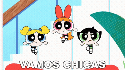 Three Girls Vamos Chicas GIF