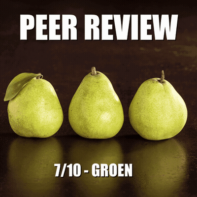 Three Green Pears Peer Review 7/10 Groen GIF