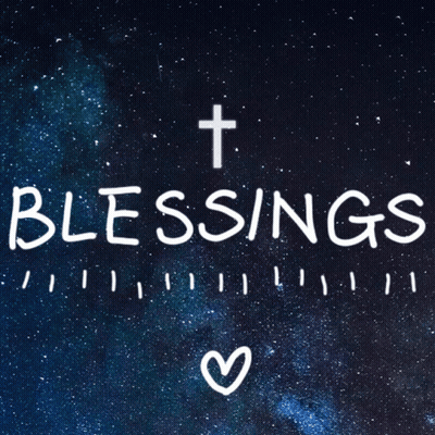 Three Hearts Saying Bless Dawana GIF