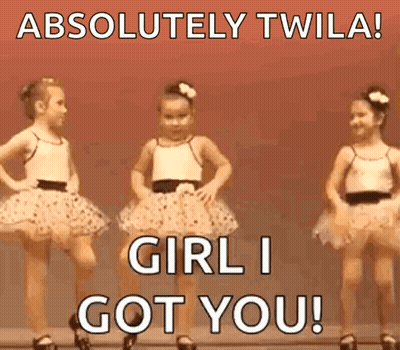 Three Little Girls Dancing Girl I Got You GIF