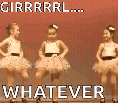 Three Little Girls In Tutus Dancing GIF