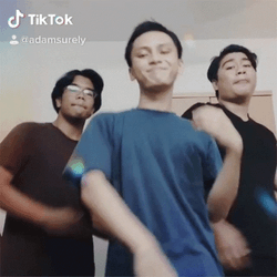 Three Men Dance Milly Rock On Tiktok GIF
