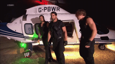Three Men In Front Of Helicopter Saying G-PBWR GIF