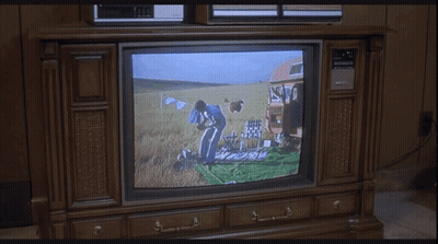 Three Men On Couch One Says Chuckles GIF