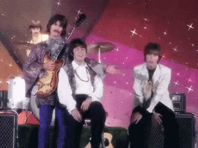 Three Men Playing Guitars