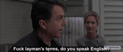 Three Men Saying Fuck Layman's Terms Do You Speak English? GIF