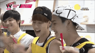 Three Men Sitting On Couch One Pointing GIF
