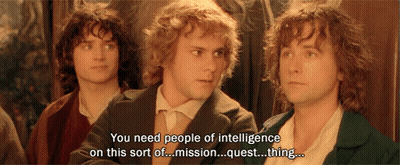 Three Men Talking One Says You Need People Of Intelligence On This Sort Of Mission GIF