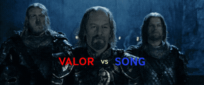 Three Men Valor Vs Song And So It Begins GIF