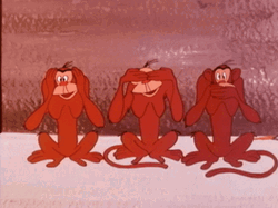 Three Monky On The Go GIF