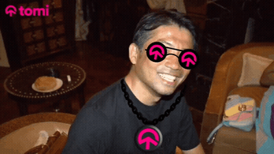 Three Neon Lights Shining In Dark GIF