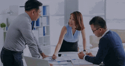 Three People Business Partners GIF
