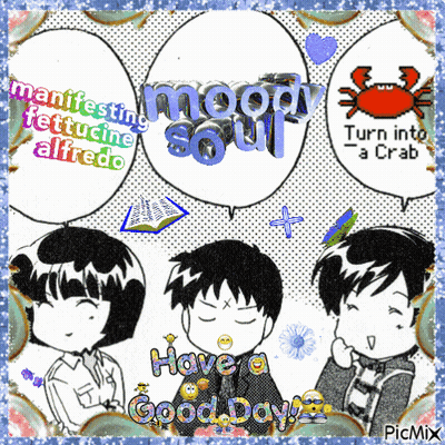 Three People Saying Have A Good Day GIF