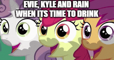 Three Ponies Evie Kyle And Rain Time To Drink GIF