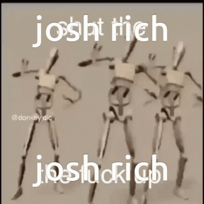 Three Skeletons Saying Josh Rich Joshrich