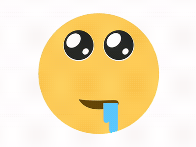 Three Smiley Faces Crying GIF