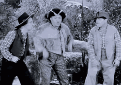 Three Stooges Counting Run Away GIF