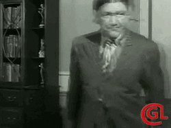 Three Stooges Moe Flower Pot Hit GIF