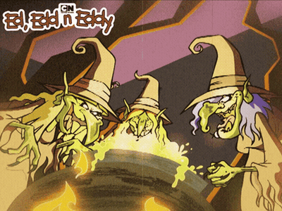 Three Witches Ed Edd N Eddy GIF
